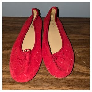 Talbot's Penelope Quilted Ballet Flats  Size 9.5